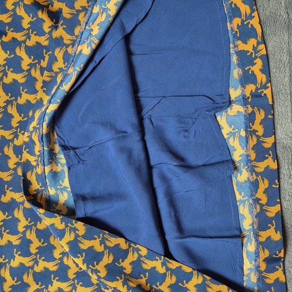 Anthropologie Maeve Puff-Sleeve Twofer Horse Print Mini Dress Size XL, NWT - Picture 10 of 17